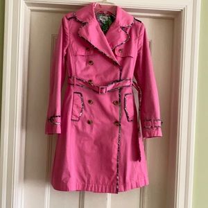 Lilly Pulitzer Trench Coat